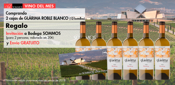 Promoción del vino del mes de marzo en Tienda SOMMOS Promoción del vino del mes de marzo en Tienda SOMMOS